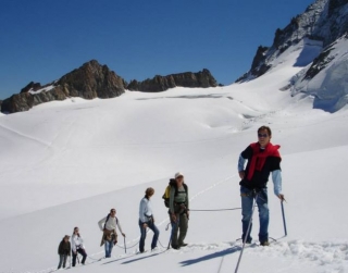  Camicrema por el glaciar 